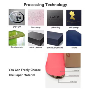 Tùy chỉnh màu sắc các tông sóng bao bì hộp gấp Quà Tặng Giày hộp giấy bao bì - Product Image 2