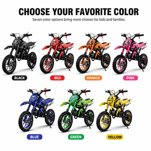 Moto 2 temps 49cc Yaztor pour enfants, idéale pour les loisirs et le jeu en famille, convient aux débutants - Stock USA - Product Image 6