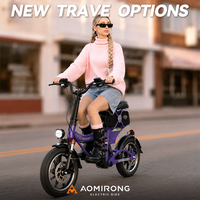Vélo Électrique Pliant Tout-Terrain Adulte 14 Pouces Haute Vitesse 500W 48V 58Ah Autonomie 140km – Vente en Gros Usine OEM ODM