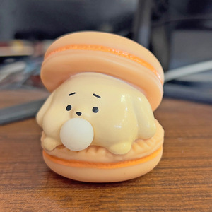 Macaron Bubble Burger <b>Squishy</b> Toy Stress Relief Squeeze Fidget Toys Office Prank Decompression Toys Wholesale - Product Image 3
