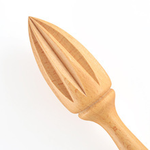 Presse-citron manuel en <span class=keywords><strong>bois</strong></span> <span class=keywords><strong>de</strong></span> hêtre presse-agrumes pour fruits Orange citron vert et légumes outil <span class=keywords><strong>de</strong></span> cuisine avec poignée en métal - Product Image 3