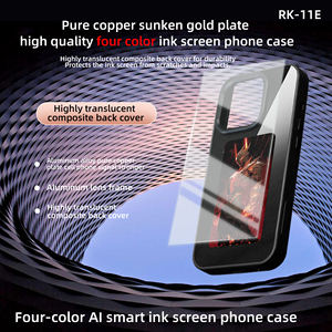 Aktualisieren Sie Ihr für iPhone 14 15 <span class=keywords><strong>Pro</strong></span> Max mit einer E-Ink-Smart-Hülle, die mit der DIY-Projekt-Telefon hülle kompatibel ist - Product Image 5
