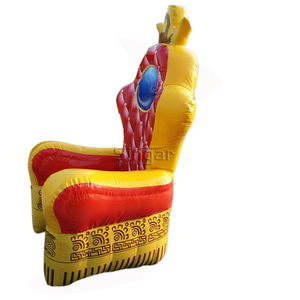 Fauteuil gonflable hermétique en PVC de 6,5 pieds pour enfants, modèle King ou Queen, idéal pour les fêtes <span class=keywords><strong>d</strong></span>'anniversaire et les entreprises de <span class=keywords><strong>location</strong></span> - Product Image 4