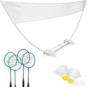 Rete da Badminton Pieghevole Portatile JH <span class=keywords><strong>Pro</strong></span> per Tennis, Pallavolo, Calcio, Uso Esterno e Cortile - Product Image 4