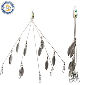 Señuelo giratorio de pesca Alabama de 22 cm y 25 g, cebo metálico para lubina, aparejos de pesca - Product Image 3