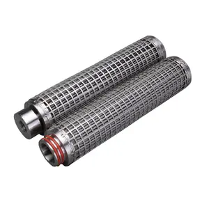 304 316 stainless steel hydraulic oil filtration parallel filter element for ship main engine and steam turbine