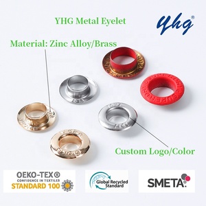 Yhg באיכות גבוהה חרוט מותאם אישית פליז סגסוגת botones אבץ grommet אמייל מתכת עפעף עבור תיק המעיל אביזרים - Product Image 4
