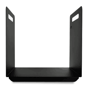 JH-Mech robusta mensola per legna da ardere nera in acciaio verniciato a polvere camino in legno porta oggetti in metallo per legna da ardere - Product Image 5