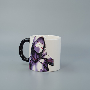 <span class=keywords><strong>Taza</strong></span> de Cerámica Personalizada con Relieve 3D y Asa con Forma - <span class=keywords><strong>Taza</strong></span> de Café de Dolomita con Personaje de Anime OEM - Product Image 6