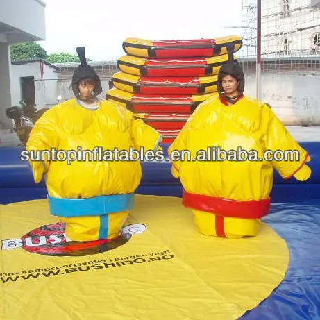 inflatable wrestling sumo suit sport games with high quality