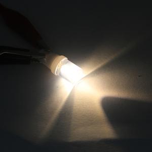 Autodragons 6.3V AC <span class=keywords><strong>LED</strong></span> ấm trắng lõm pinball Máy trò chơi <span class=keywords><strong>LED</strong></span> thay thế bóng đèn 555 nêm cơ sở <span class=keywords><strong>T10</strong></span> W5W 168 192 194 #555 - Product Image 5