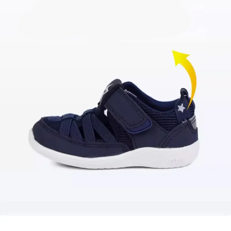 Nouveau design Chaussures de marche pour petits enfants, garçons et filles, chaussures en toile décontractées pour l'intérieur