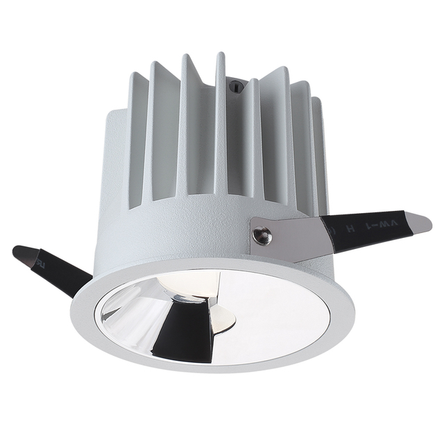 Factory Low MOQ New Design White DownLight for Shops Home High Brightness LED Grille Light Indoor Outdoor Ceiling Down Light