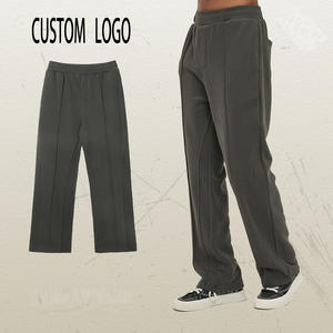 Pantalones Deportivos de Gimnasio para Hombre, de Alta Calidad, al por Mayor, 365 g/m², Lisos, Holgados, Personalizables, para Correr, Estilo Jogger, con Corte Acampanado - Product Image 3