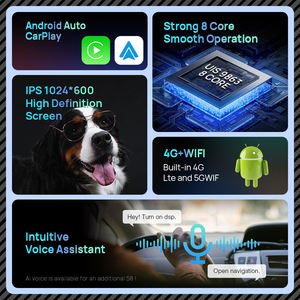 6,2 pulgadas 8 Core 9863/7862S para Fiat <span class=keywords><strong>Ibiza</strong></span> 2003-2013 reproductor Android estéreo de coche Carplay BT 5,0 pantallas IPS pantalla dividida - Product Image 2