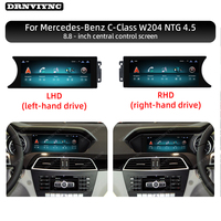 Lecteur Android de style original 8,8'' pour Mercedes Benz Classe C W204 C204 2011-2014 NTG4.5 Carplay GPS USB Écran tactile Réseau 4G