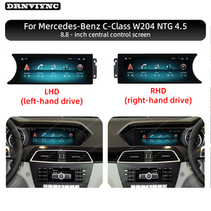 Lecteur Android de style original 8,8'' pour <span class=keywords><strong>Mercedes</strong></span> Benz Classe C <span class=keywords><strong>W204</strong></span> C204 2011-2014 NTG4.5 Carplay <span class=keywords><strong>GPS</strong></span> USB Écran tactile Réseau 4G - Product Image 2