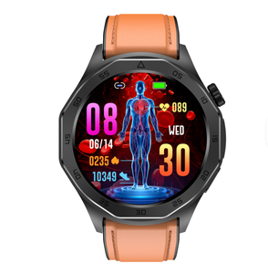 Reloj Inteligente DF ET480 con ECG, Monitorización de Salud, Rastreador de Actividad Física, Rastreador Multideportivo, Luz Infrarroja + Luz Roja, Medición Real de Oxígeno BD - Product Image 1