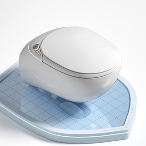 2025 Release Modern Design Inteligente Inteligente De Uma Peça De Parede Pendurada Armário Automático Bidé Embutido Tanque De Água Alongado Incluído - Product Image 1