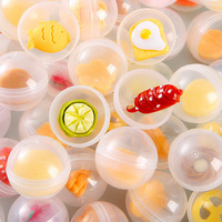 Jouets à presser pour enfants, nourriture mélangée, surprise, boule gachapon, capsules de jouets, capsules d'œufs, cadeau pour la maternelle