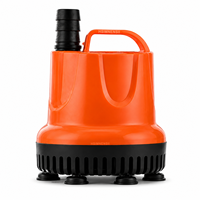 Pompe à eau submersible 220V 110W 1800-4500L/H ultra silencieuse à aspiration par le bas pour aquarium, bassin et fontaine