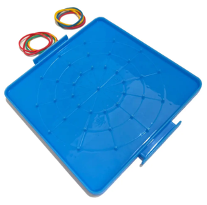 Equipo escolar de matemáticas 16cm X 16cm <span class=keywords><strong>Geoboard</strong></span> de plástico con banda de goma - Product Image 4