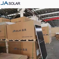 Panneaux solaires photovoltaïques bifaciaux à double verre JA Solar JAM66D45 LB N-Type JA 595w 600w 605w 610w 615w 620w, module mono, Tier 1