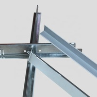 Modèle AM-PRO CE : Grille de plafond et profilé de support métallique pour systèmes de charpente suspendue pour l'infrastructure arménienne
