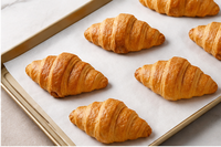 Papier sulfurisé en silicone antiadhésif YuanTong écologique, 12x16 pouces, lot de 100, résistant au four, pour boulangerie commerciale et pâtisserie