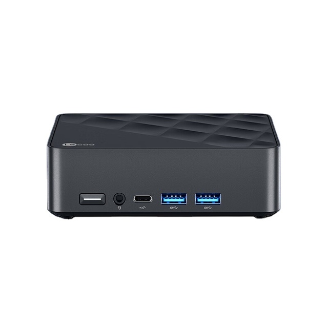 Lecoo Mini PC12 Generation Intel N100 (Up to 3.4GHz) 4C/4T8GB DDR4 256GB M.2 SSDSplit DesktopFor BusinessDOS OSWiFi