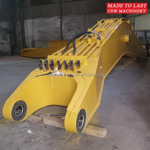 Factory Direct Sell 26 Meter Long Excavator Long Reach Arm And Boom For Komatsu PC1250