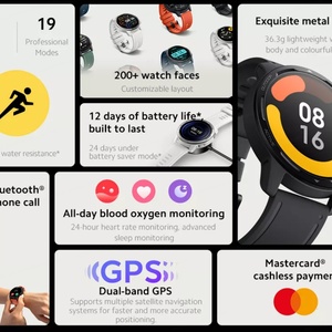 2022ใหม่สำหรับ Xiaomi Mi นาฬิกา S1 1.43นิ้ว AMOLED กันน้ำนาฬิกาดิจิตอลกีฬากลไก - Product Image 3