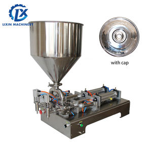 Semi Automatique Double Buses Cosmétiques Shampooing Jus De Miel Sauce De Soja Tomate Ketchup Crème Huile Pâte Machine De Remplissage - Product Image 3