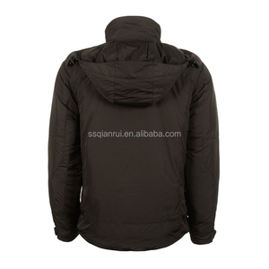 Chaqueta con Capucha Woobie en Oferta, Chaqueta Táctica de Invierno para <span class=keywords><strong>Hombre</strong></span>, Impermeable, con Cremallera y Camuflaje - Product Image 4