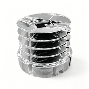 Vietnam Custom Precision Injection Molding Plastic High Flame Retardant PC Track <b>Light</b> Pendant Connector for Commercial Lighting - Product Image 3
