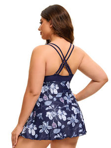 Élégant européen américain femmes Fitness maillots de bain solide une pièce maillots de bain Sexy dos découpe grande taille écologique respirant - Product Image 6