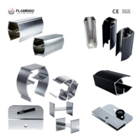 Aluminium doucheprofielen, aluminium doucheframe afdichtingsstrip, glazen doucheprofielen, frameloze badkamerdeuren, douche