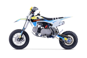 Motocicleta Todoterreno de 110cc con Arranque Eléctrico/a Pedal, Freno de Disco Delantero, Motocross, Pitbike, Semiautomática (DB110) - Product Image 3