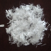 Fibre de béton pp de 12 mm, sac de 600 g, fibre de construction