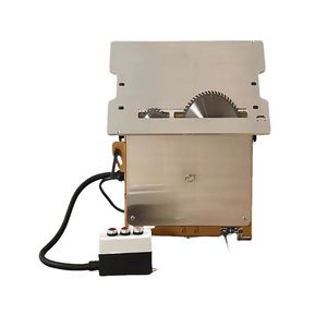 Sierra de mesa deslizante portátil WT20, máquina de corte de 220 V, sierra vertical para trabajar la madera, para paneles a base de madera, motor esencial - Product Image 3