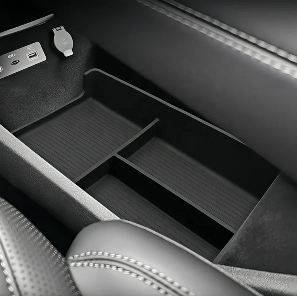 Musk Brand Armrest Storage Box for BYD Sealion 7 - Central Console Organizer Cup Holder