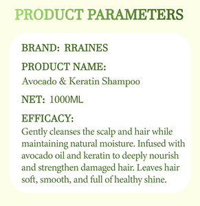 Private Label 100% <strong>Organic</strong> Avocado Deep Nourishes and Smooths Dry Keratin Hair Care Products - Product Image 5