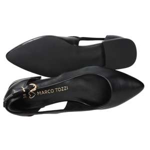 Bailarinas para mujer Marco Tozzi, color negro, tacón de 2 cm, talla 36, zapatos planos - Product Image 6