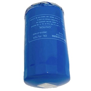 ไส้กรองน้ำมันเครื่อง 2631027200 2631027420 LPX100590 CA02-14-302 YF09-14-302 ZZM1-23-802 1031840610 C00014634 สำหรับรถยนต์ฮุนได ซานตา - Product Image 3