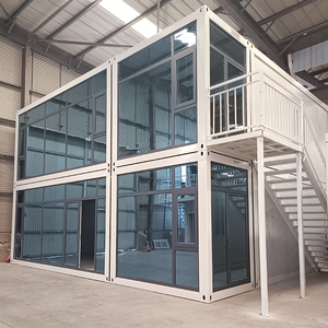 Contenedor Marítimo de 20 pies Personalizado para Puerto Rico, Diseño Plegable Fácil de Montar con Revestimiento para Edificio de Oficinas - Product Image 2