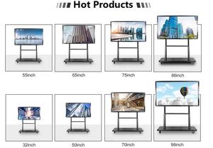 Tableau numérique intelligent tout-en-un <span class=keywords><strong>4K</strong></span> avec écran tactile pour réunions et enseignement, tailles 55, 65, 75, 85, 86, 98, 110 pouces - Product Image 4