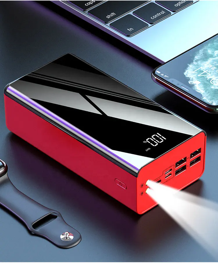 Nieuwe Product 50000Mah Power Bank Beste Oplader Met Led Display Power Bank Voor Iphone