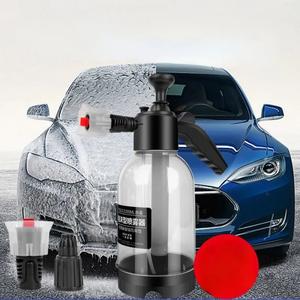 2L <b>Car</b> Wash Spray Bottle Foam Wash Sprayer Hand Pump Foam Sprayer <b>Car</b> Air Pressure Spray Washer Nozzle Can Auto Window Cleaning - Product Image 1
