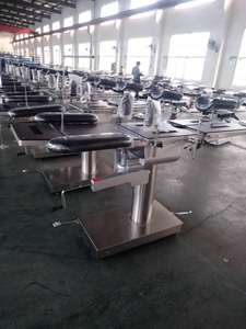 Meubles d'hôpital commerciaux médicaux <span class=keywords><strong>Zetop</strong></span> lit d'hôpital à deux manivelles dépliable - Product Image 4