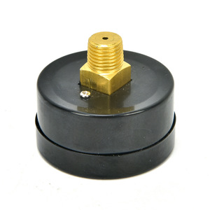 Doctor. Manómetro Analógico de Presión de Titanio 0-180 Psi 0-12 Bar con Cabeza Metálica para Compresor de Aire y Bomba - Product Image 4